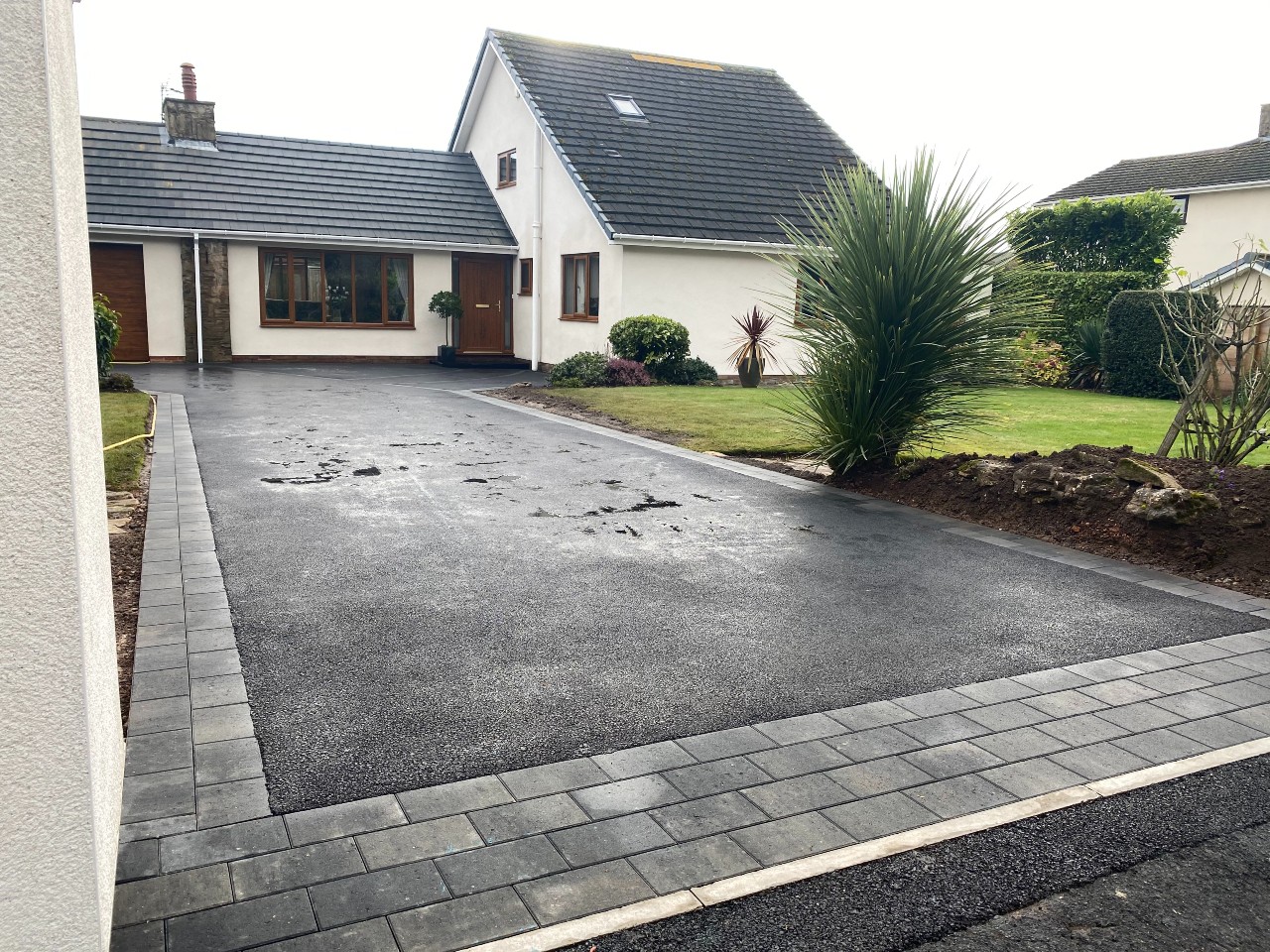 Tarmac driveway
